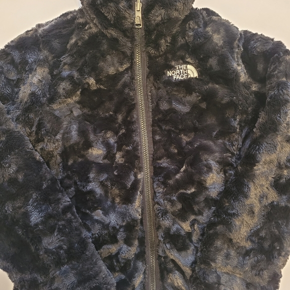 The North Face Girls S (7/8) Reversible Mossbud Swirl Jacket - Picture 3 of 3